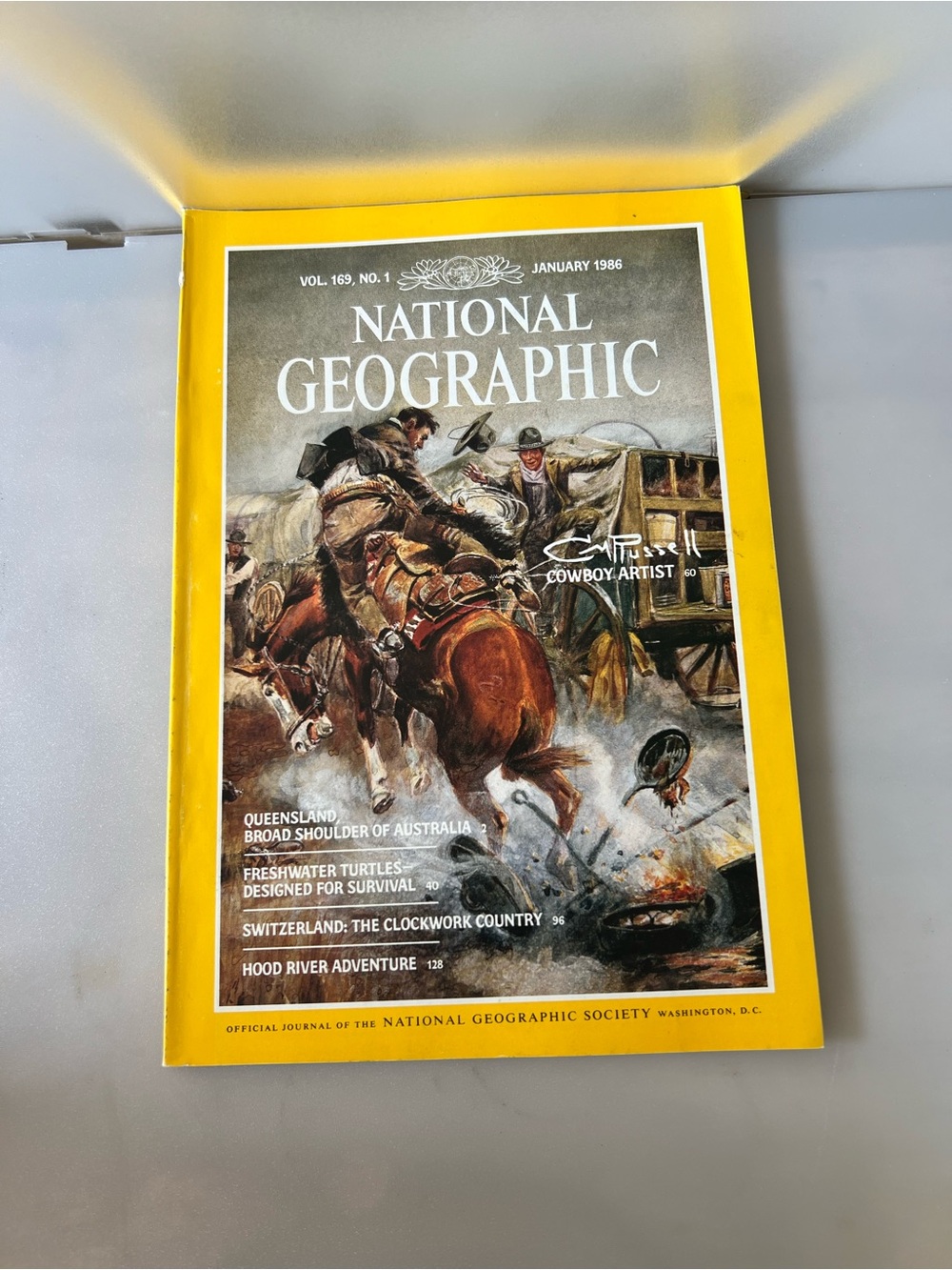 National Geographic from January 1986